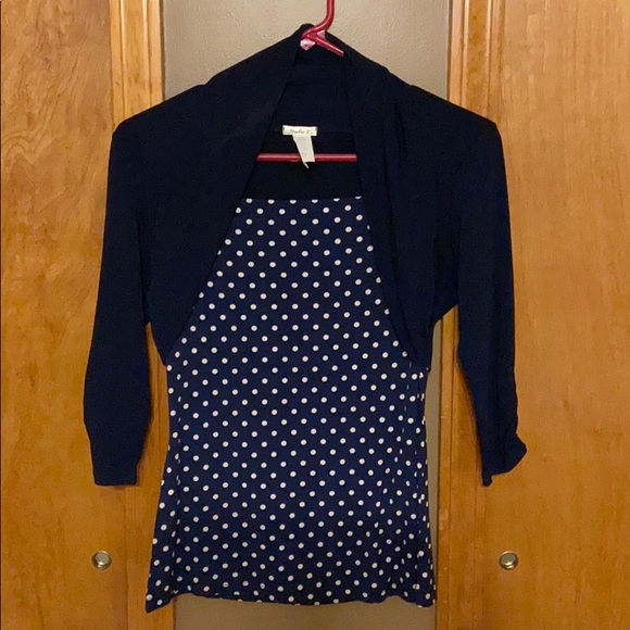 Studio Y Polka Dot Top - Picture 1 of 6